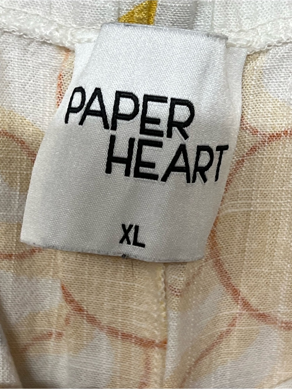 Paper Heart Costa celestial botanical tile print linen blend maxi dress - Picture 13 of 15